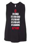 Farrell's Let's Go! Women's Racerback Cropped Tank