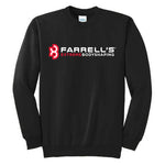 FARRELL'S UNISEX ESSENTIAL FLEECE CREWNECK SWEATSHIRT - FULL LOGO