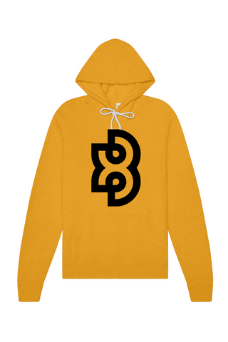 XB UNISEX SPONGE FLEECE PULLOVER HOODIE - LARGE LOGO