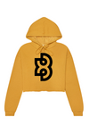 XB WOMEN'S CROPPED FLEECE HOODIE - LARGE LOGO