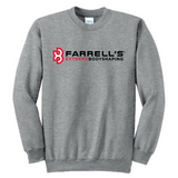 Farrell's Essential Fleece Crewneck Sweatshirt - Full Logo